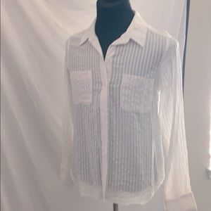 Mudd White dress blouse